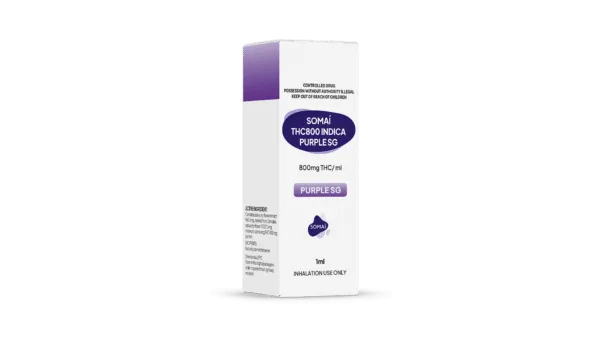 16 9 Box Senses Indica Purple SG THC800