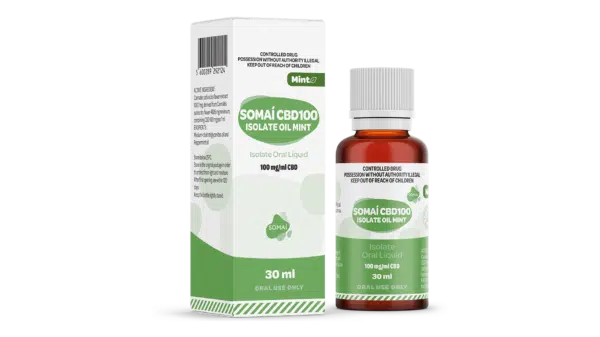 Oil 16 9 Bottle Box CBD100 Isolate Oil