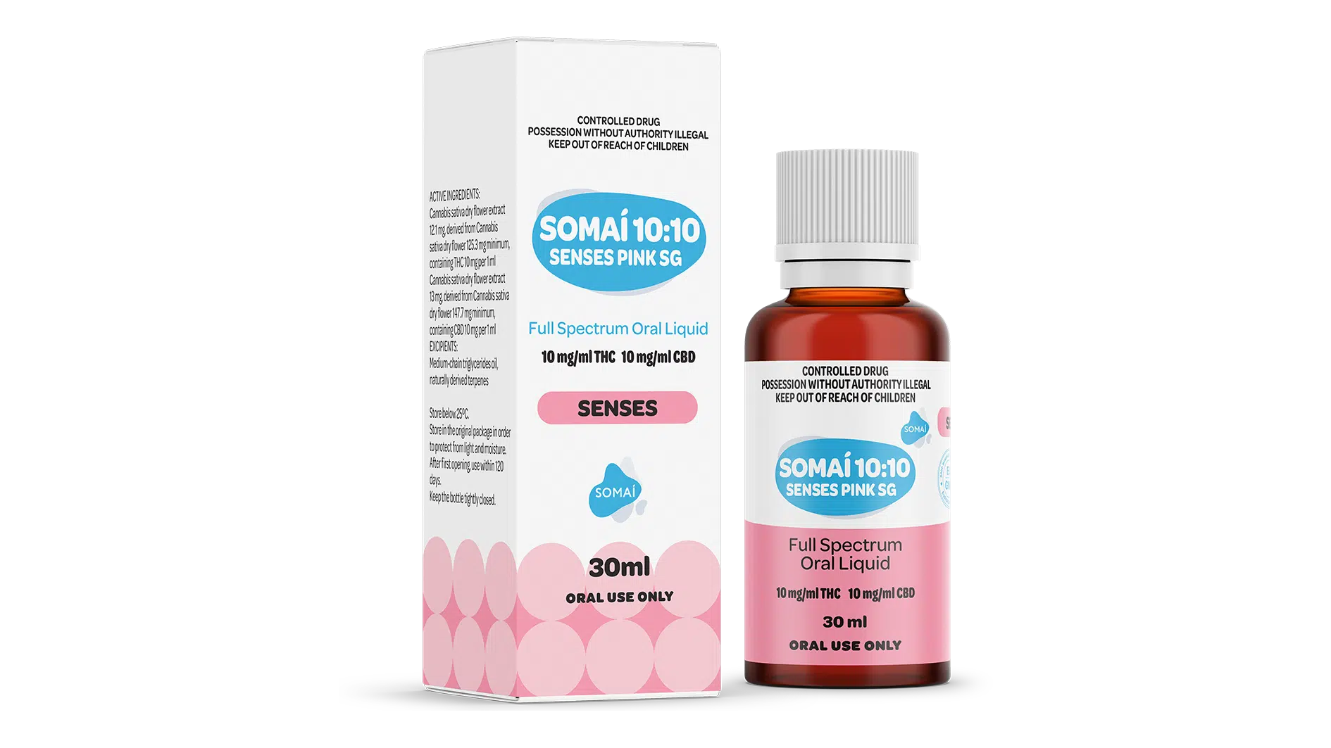 16 9 Bottle Box Terpenes Senses Pink SG